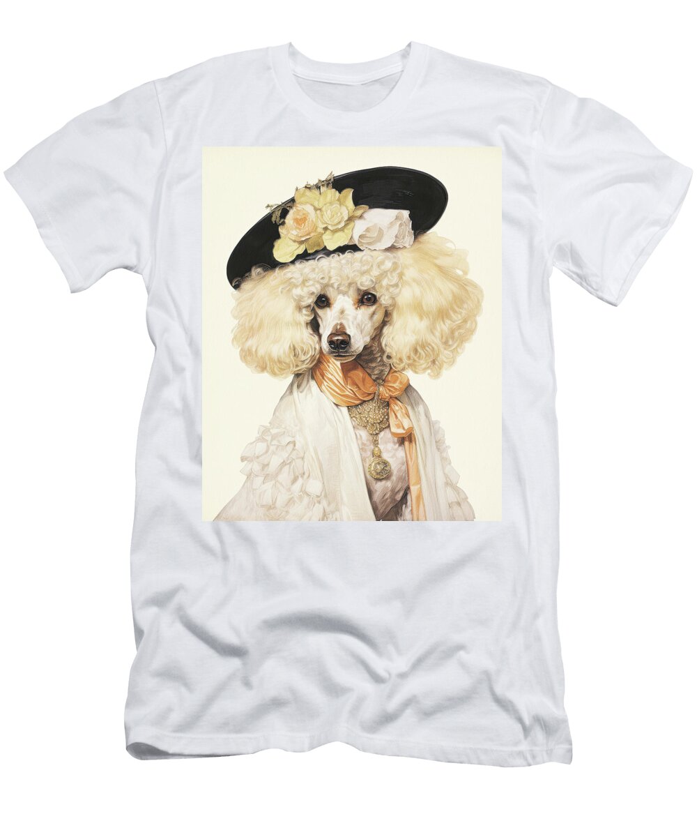 The Poodle Dog 002 Odessa Leyendecker Odessa Leyendecker T-Shirt