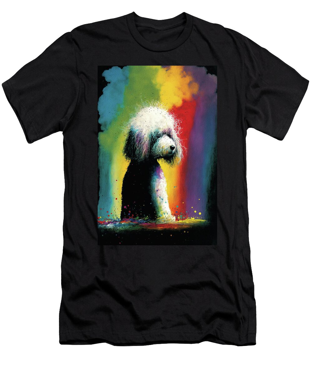 The Poodle Dog Composition 003 Aryu T-Shirt