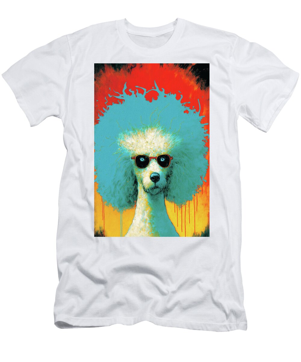 The Poodle Dog Composition 008 Aryu T-Shirt
