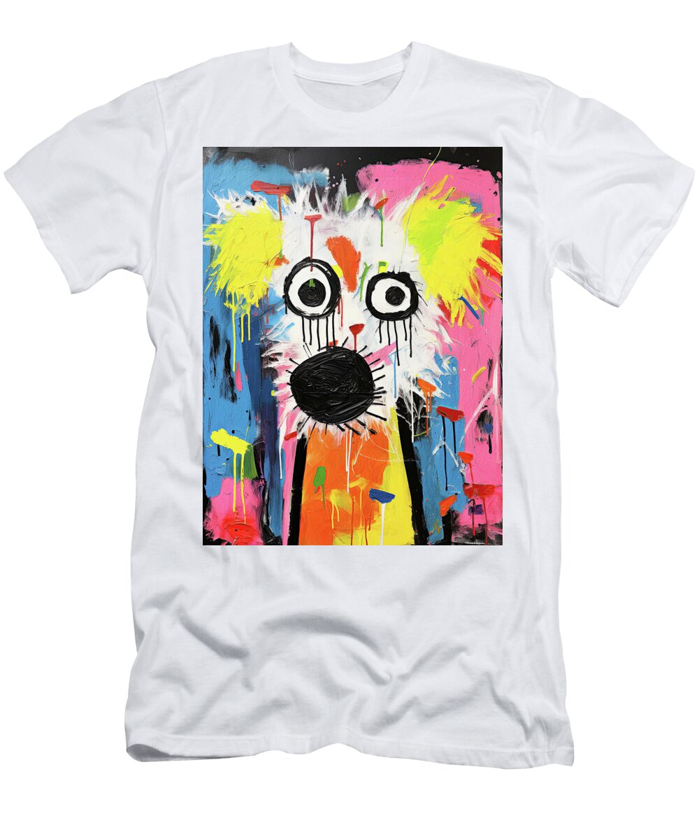 The Poodle Dog Graffiti 01 Leonardo Abbacchio Leonardo Abbacchio T-Shirt