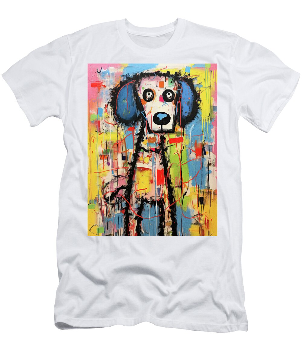 The Poodle Dog Graffiti 03 Leonardo Abbacchio Leonardo Abbacchio T-Shirt