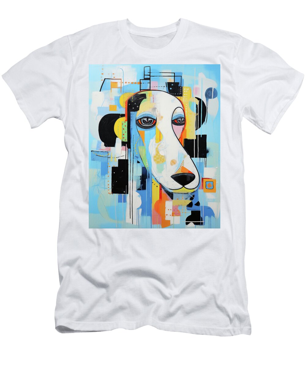 The Poodle Dog Portrait 002 Sable Gabriel Sable Gabriel T-Shirt