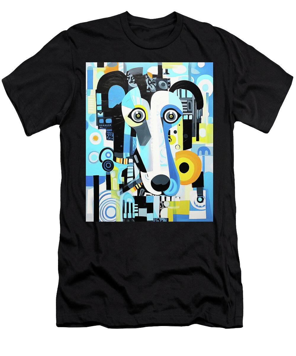 The Poodle Dog Portrait 004 Sable Gabriel Sable Gabriel T-Shirt