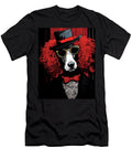 The Poodle Dog Red and Black 001 Ulises Dallaire Ulises Dallaire T-Shirt