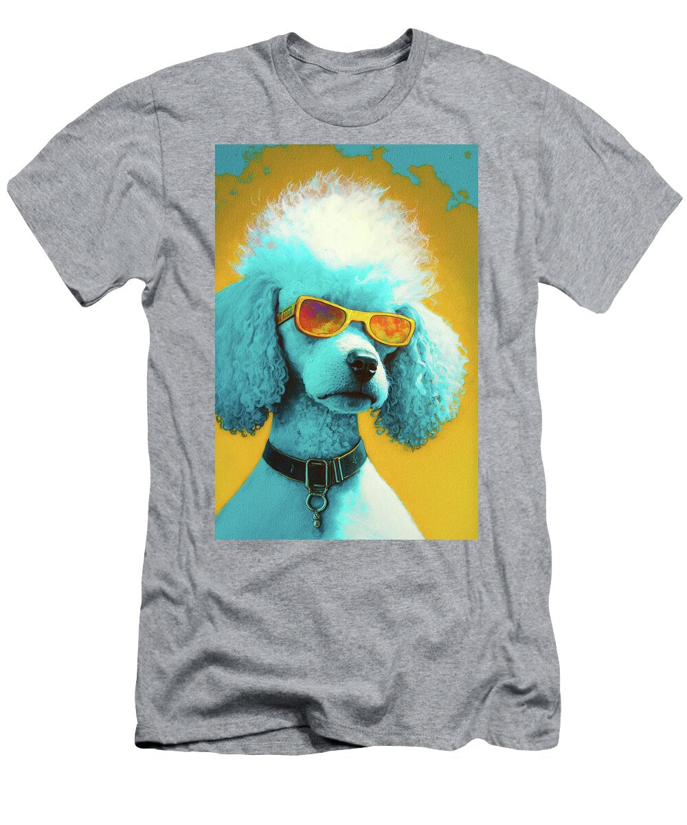 The Poodle Dog with Sunglasses Composition 001 Aryu T-Shirt