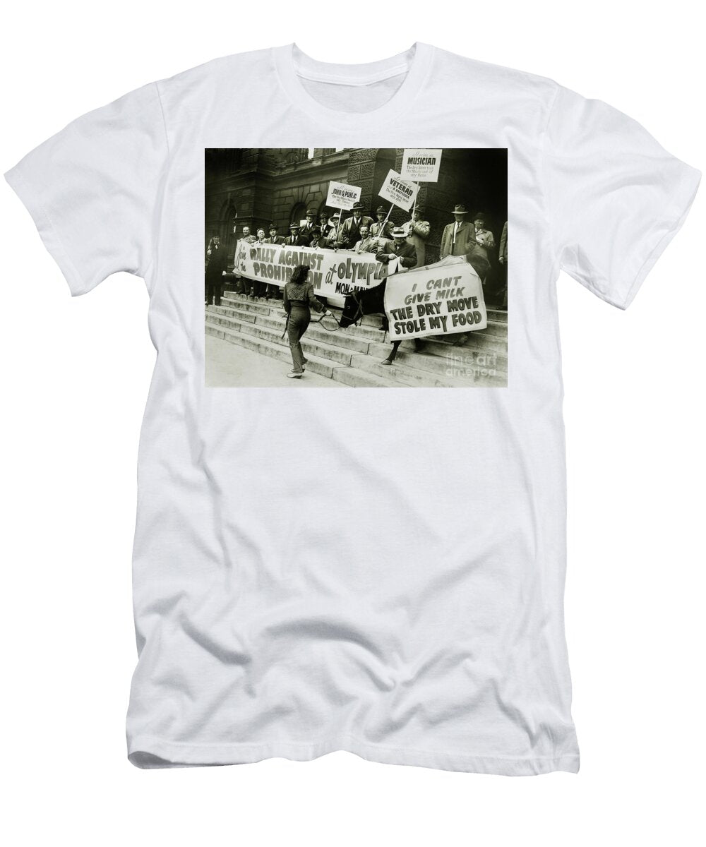 The Prohibition Cow Jon Neidert T-Shirt