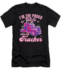 The Proud Wife of a Super Cool Trucker Me T-Shirt