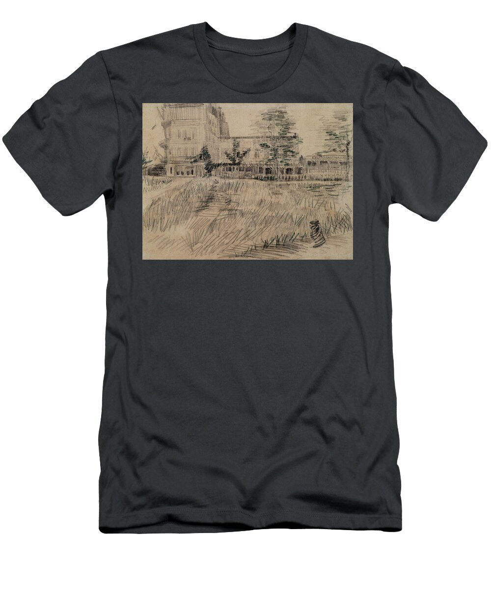 The Restaurant De LA Sirene At Asnieres 1887 03 Vincent Van Gogh T-Shirt
