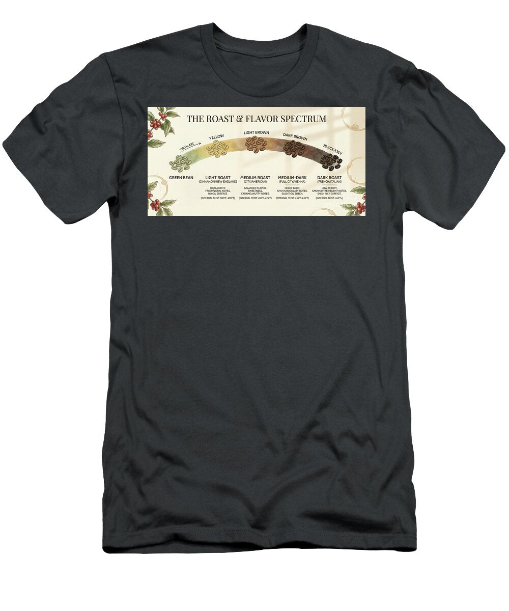 The Roast and Flavor Spectrum Stephen Younts T-Shirt