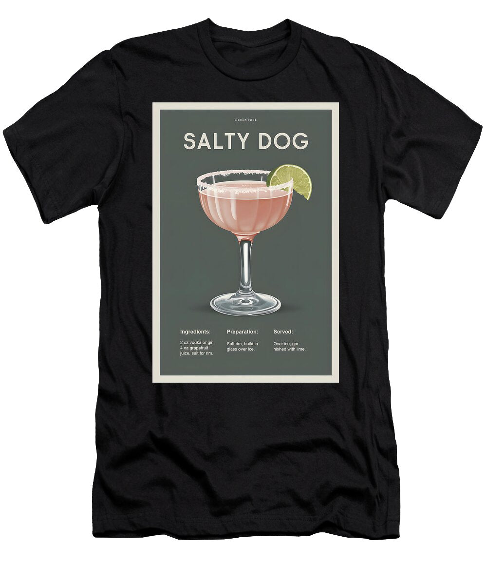 The Salty Dog Cocktail Dale Kincaid T-Shirt