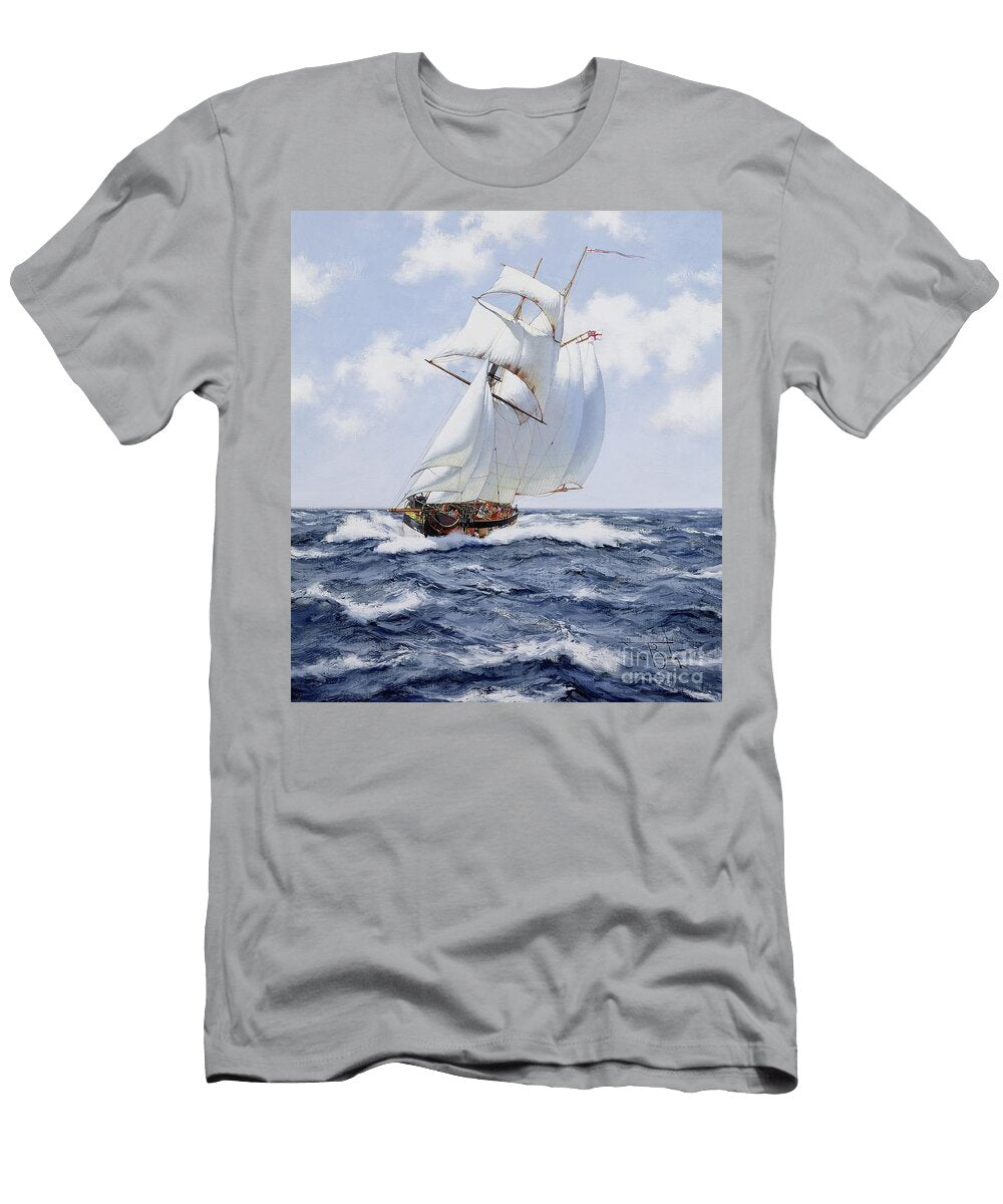 The Schooner Hms Pickle James Brereton T-Shirt