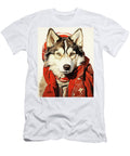 The Siberian Husky Dog 001 Odessa Leyendecker Odessa Leyendecker T-Shirt