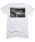 The Stadium and the Mountain Monochrome Max Waugh T-Shirt
