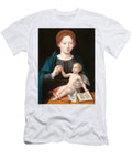 The Virgin and Child with an Apple and an Open Book Master of the Female Halflengths Netherlandish Active T-Shirt