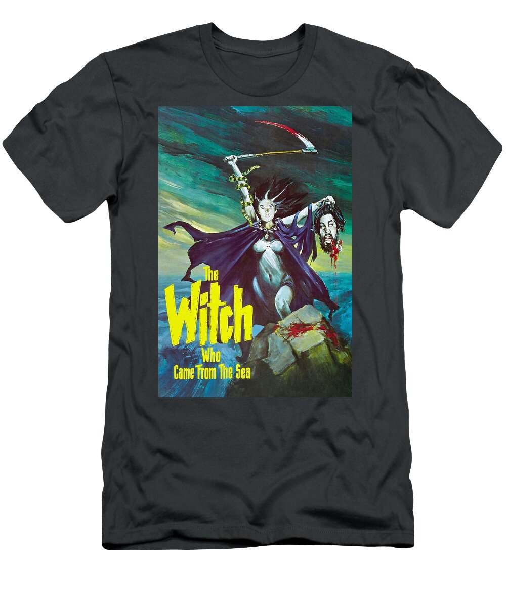 The Witch Who Came From the Sea 1976 Original Movie Poster T-Shirt