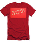 The Word Pasta Written in Pasta Foodcollection T-Shirt