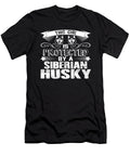 This Girl Is Protected By a Siberian Husky Dog Tinh Tran Le Thanh T-Shirt