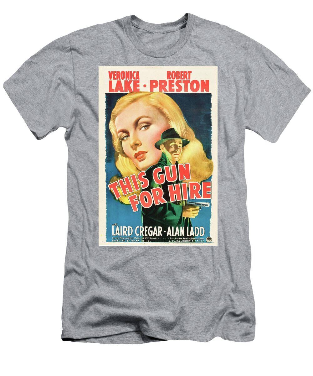This Gun for Hire 1942 Original Movie Poster T-Shirt