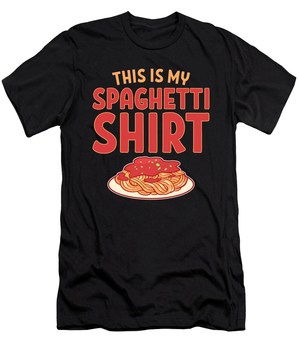 This Is My Spaghetti Print Graphic Alessandra Roth T-Shirt