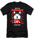 This Is My Valentine Pajama I Husky Maximus Designs T-Shirt