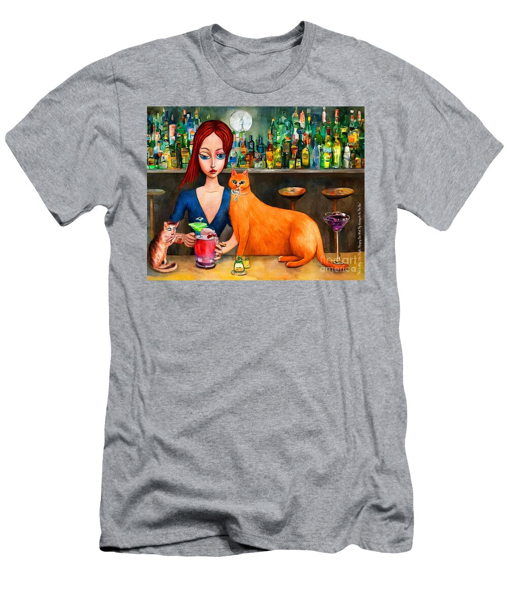 This Is Why I Am Single Hanging Out with My Homegirls At the Bar 20230223e Wingsdomain Art and Photography T-Shirt