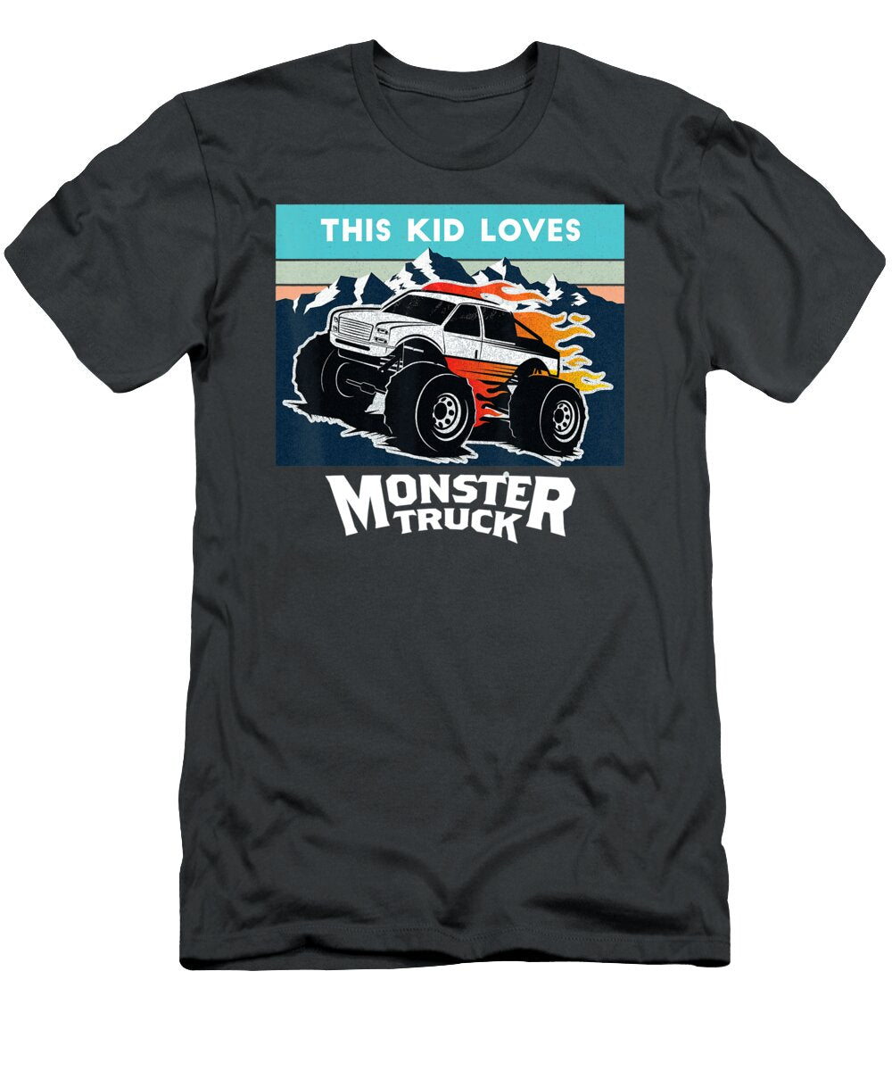 This Kid Loves Monster Truck Anh Nguyen T-Shirt