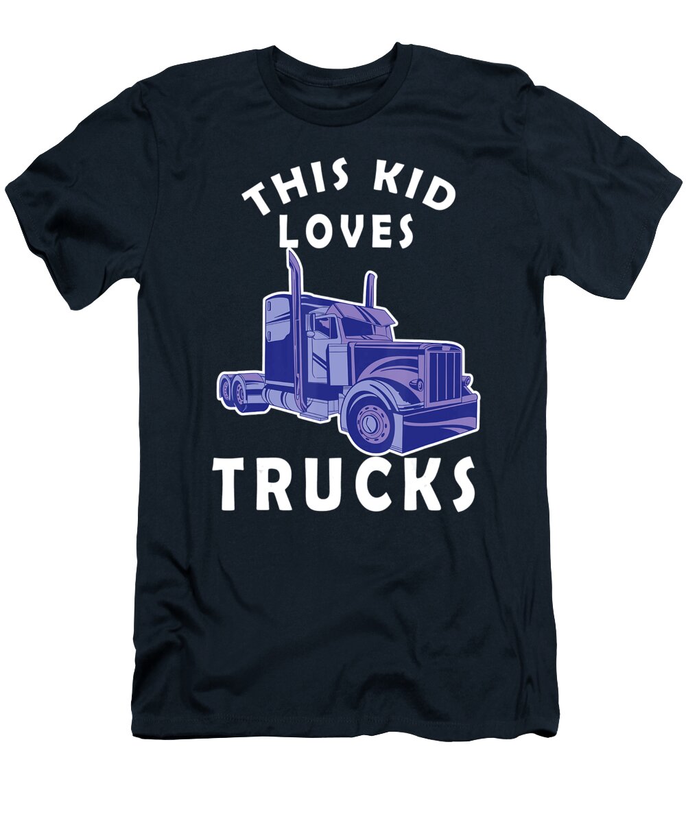 This Kid Loves Trucks Anh Nguyen T-Shirt