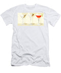 Three Martinis Shaken Not Stirred 20180925 Long Wingsdomain Art and Photography T-Shirt