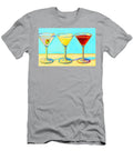 Three Martinis Shaken Not Stirred 220250922zzzzf Wingsdomain Art and Photography T-Shirt