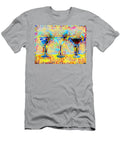 Three Martinis Shaken Not Stirred in Contemporary Vibrant Happy Color Motif 20200503 Wingsdomain Art and Photography T-Shirt
