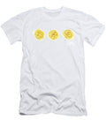 Three Uncooked Tagliatelle Pasta Nests in a Row Italian Egg Pasta Peter Hermes Furian T-Shirt