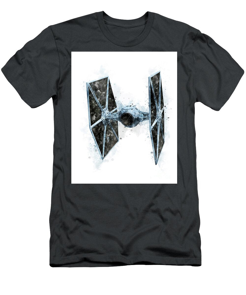 Tie Fighter Monn Print T-Shirt