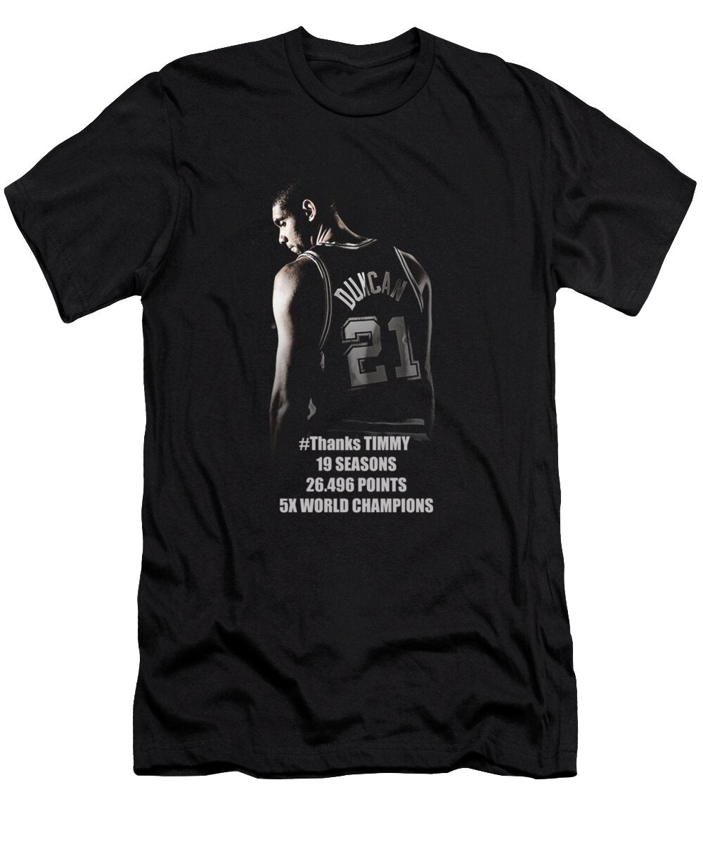 Tim Duncan Wayne Doni T-Shirt