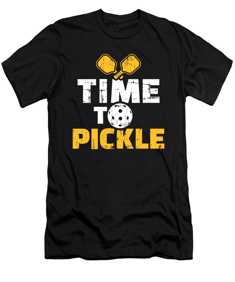 Time to Pickle Pickleball By Designzz T-Shirt