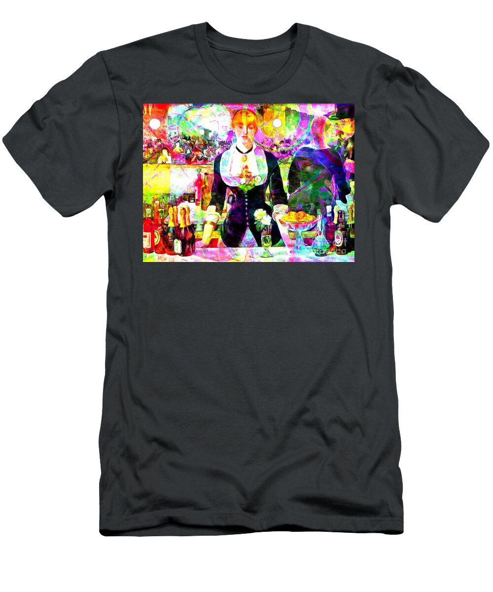 Timeless Art a Bar At the Den Folies Bergere 20160228 Wingsdomain Art and Photography T-Shirt