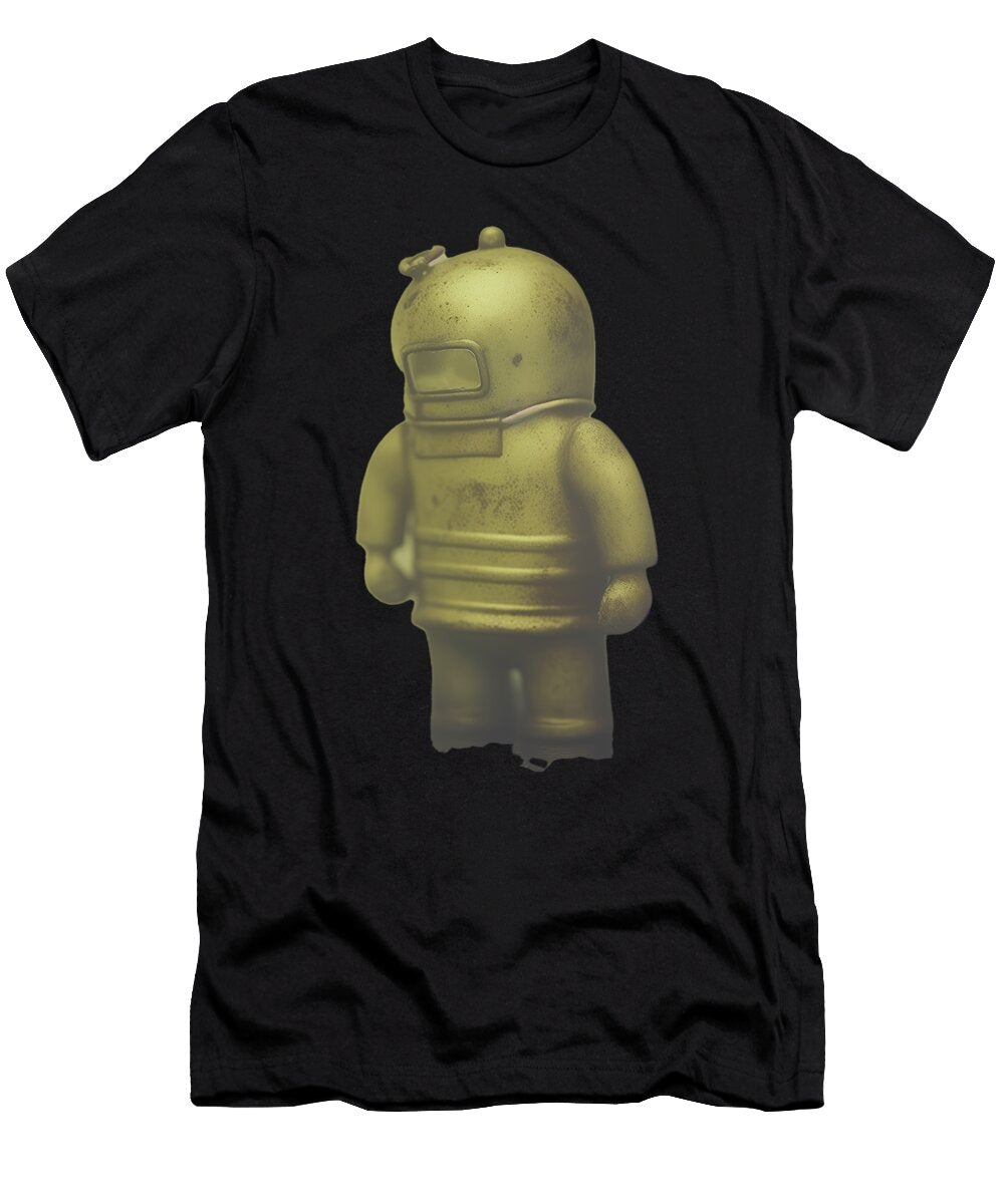 Tin Toy Golden Deep Sea Diver Yo Pedro T-Shirt