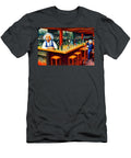 Tired of Being Labeled All Theory and No Practice Einstein Takes a Practical Job As a Bartender 3 Wingsdomain Art and Photography T-Shirt