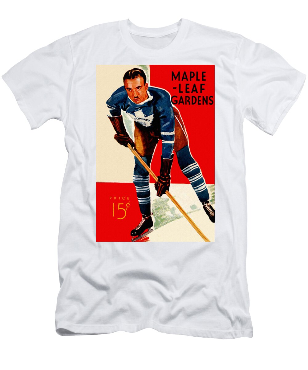 Toronto Maple Leafs 1920s Vintage Program Big 88 Artworks T-Shirt