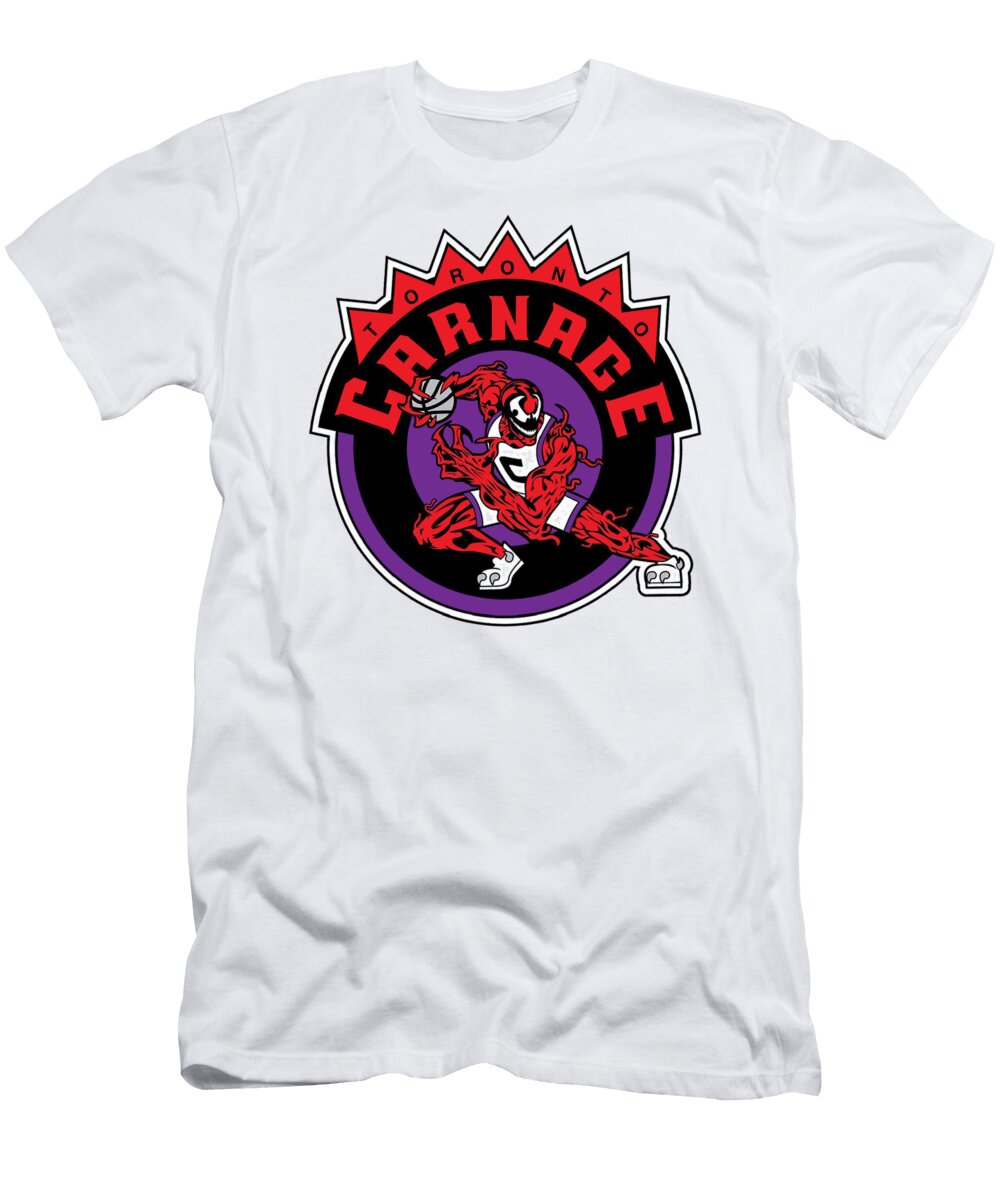 Toronto Raptors Carnage Huyen Vu T-Shirt