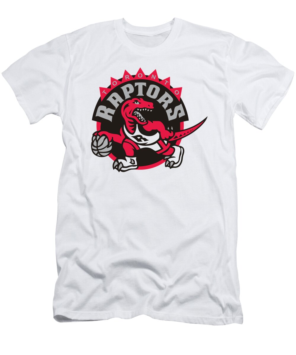 Toronto Raptors Logo Rosa English T-Shirt