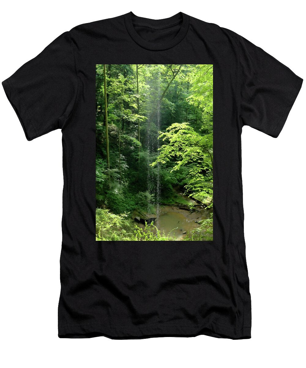 Torrent Falls Kentucky Art Block Collections T-Shirt