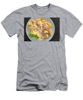 Tortellini Pasta with Ham and Grated Parmesan Top View Sebastian Radu T-Shirt