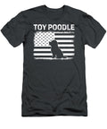 Toy Poodle American Flag Job T-Shirt