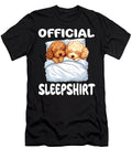 Toy Poodle Dog Official Sleep Natalie Lidford T-Shirt