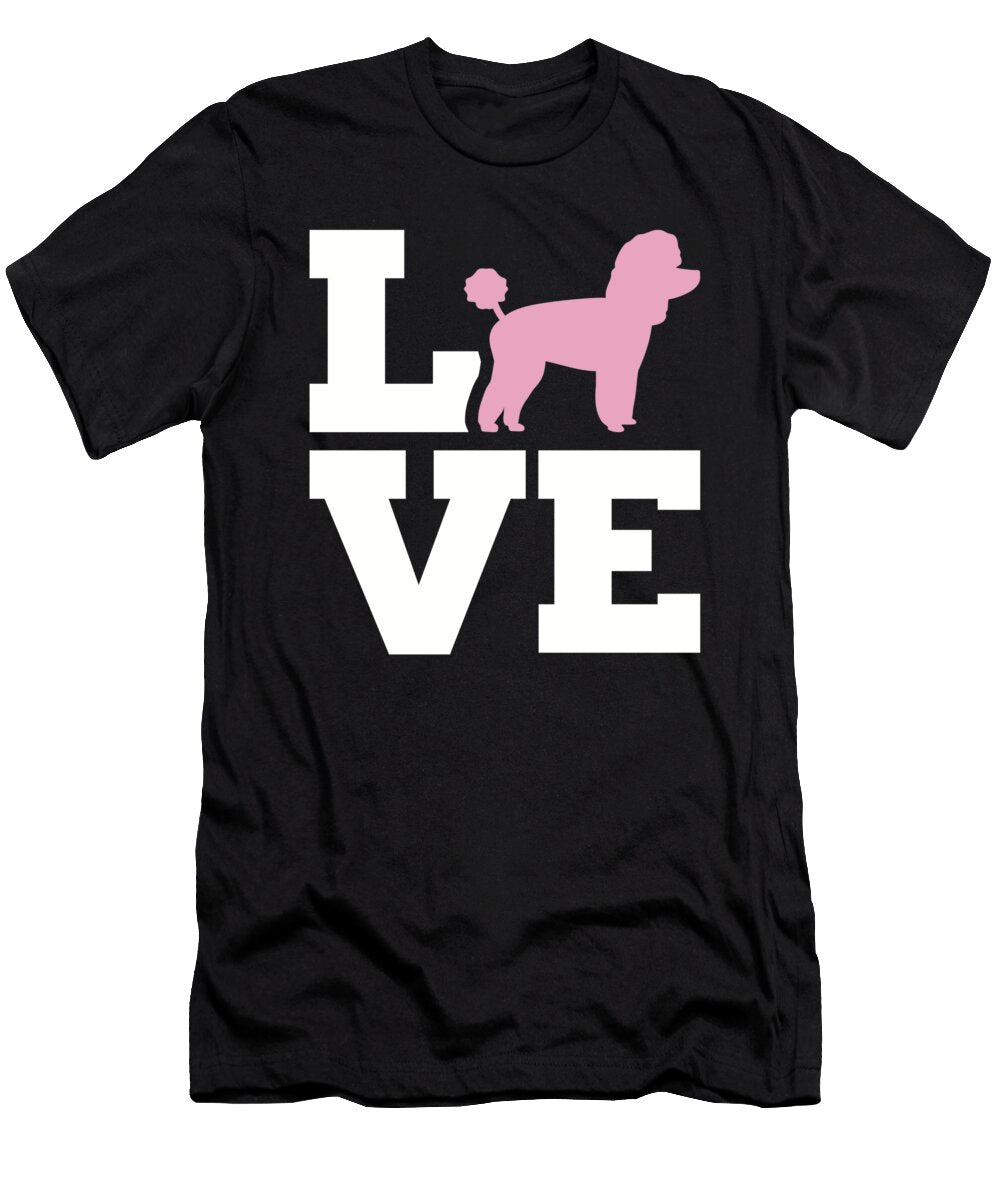 Toy Poodle Love By Designzz T-Shirt