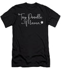 Toy Poodle Mama with Heart Paw Studi Alex T-Shirt