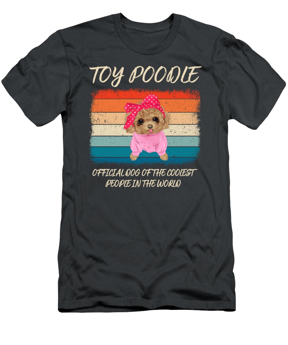 Toy Poodle Official Dog Job T-Shirt
