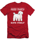Toy Poodle the Brain That Doesnt Feed Itself Tinh Tran Le Thanh T-Shirt