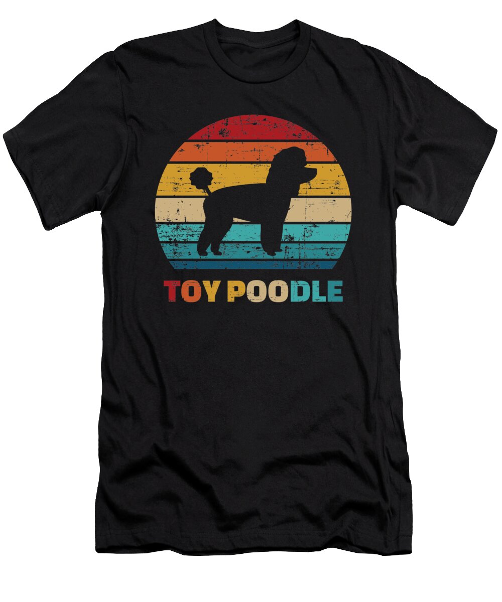 Toy Poodle Vintage By Designzz T-Shirt