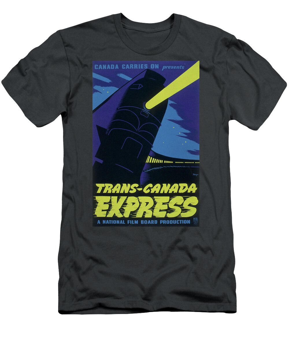Trans Canada Express 1944 Original Movie Poster T-Shirt